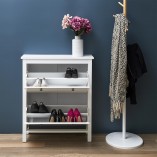Szafka na buty biała 78cm Intesi Meubl - Porządek w przedpokoju!