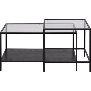 Zestaw stolików szklanych Seaford Actona - Elegancki design
