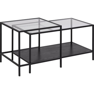 Zestaw stolików szklanych Seaford Actona - Elegancki design