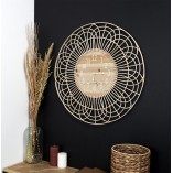 Zegar Boho Mauu | Intesi - Naturalne Drewno | Kup Teraz!