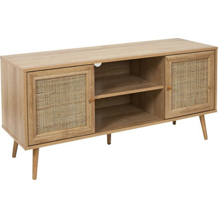 Szafka RTV Boho Bali 115cm Intesi - Naturalny Design