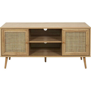 Szafka RTV Boho Bali 115cm Intesi - Naturalny Design