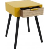 Szafka nocna Padano 35cm żółta Intesi - Nowoczesny design