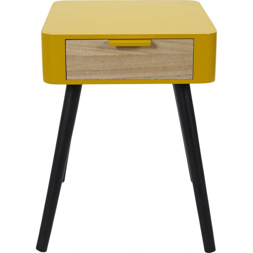 Szafka nocna Padano 35cm żółta Intesi - Nowoczesny design