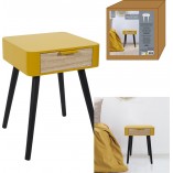 Szafka nocna Padano 35cm żółta Intesi - Nowoczesny design