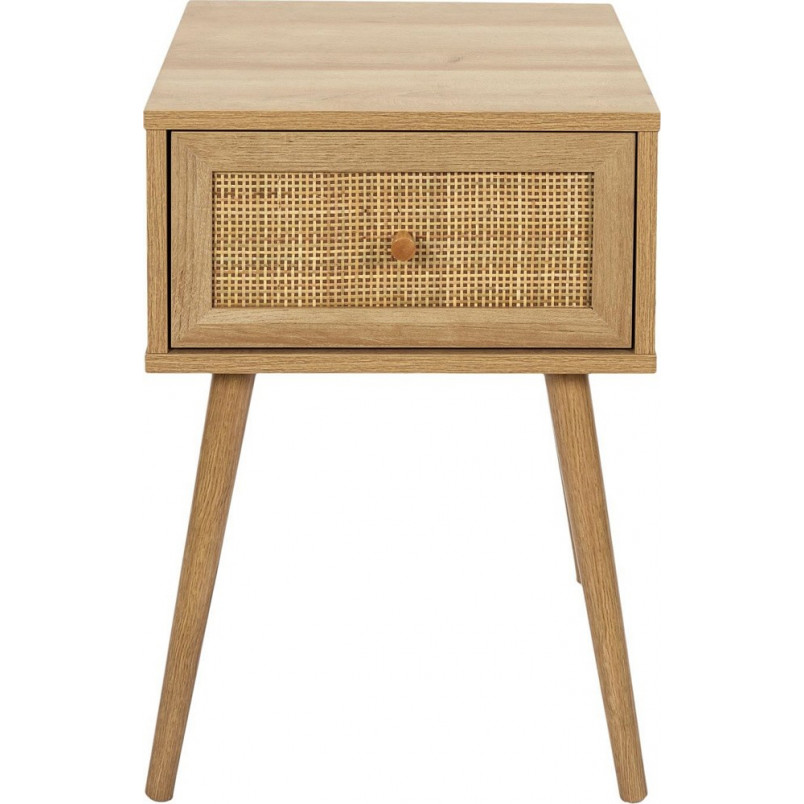 Szafka nocna boho Bali Intesi | 39cm | Styl i funkcjonalność