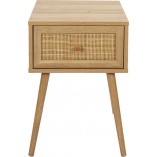 Szafka nocna boho Bali Intesi | 39cm | Styl i funkcjonalność