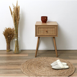 Szafka nocna boho Bali Intesi | 39cm | Styl i funkcjonalność