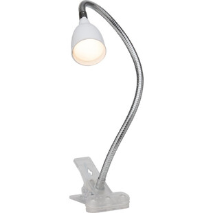 Lampka Klips Anthony Led Satynowy Chrom/Biała marki Brilliant