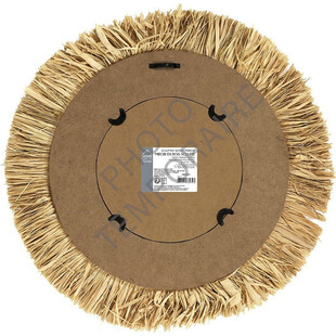 Lustro Okrągłe Boho Kaya 59 cm | Intesi - Naturalny Design