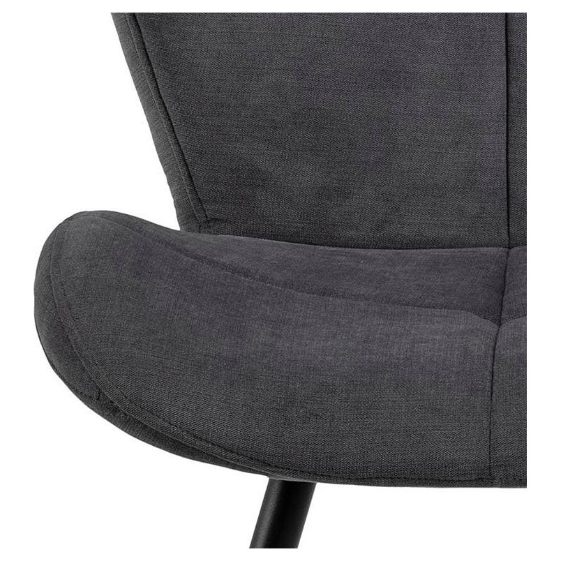 Krzesło pikowane Petri antracyt Actona - Stylowy design!