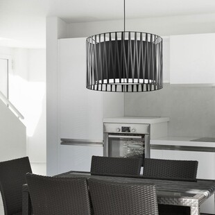 Lampa wisząca czarna Harmony 50cm - TK Lighting | Elegancki design