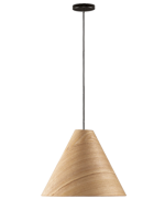 Lampy wiszące drewniane